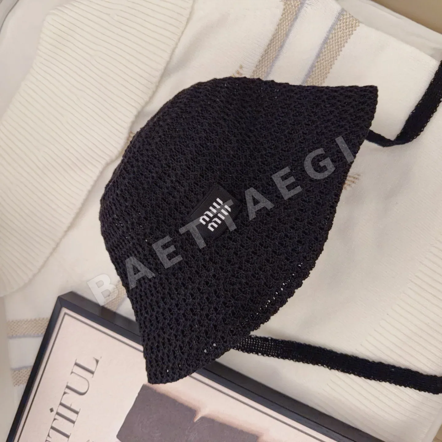 미우미우 모자 80854 Miu Miu Cap 상세 이미지 6