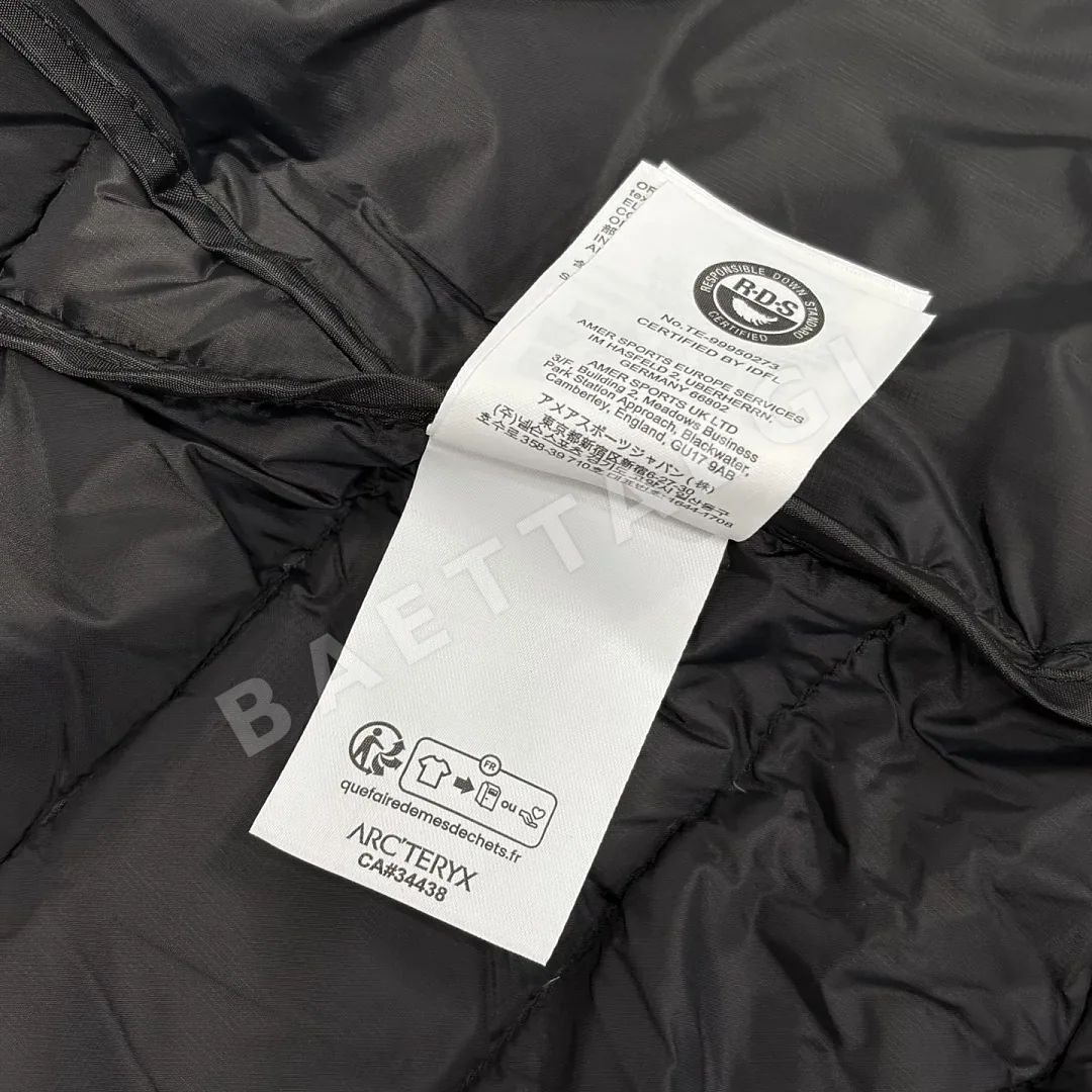 아크테릭스 [XF] 세리움 베스트 블랙 실버 205580 Arc'teryx Cerium Vest 상세 이미지 9