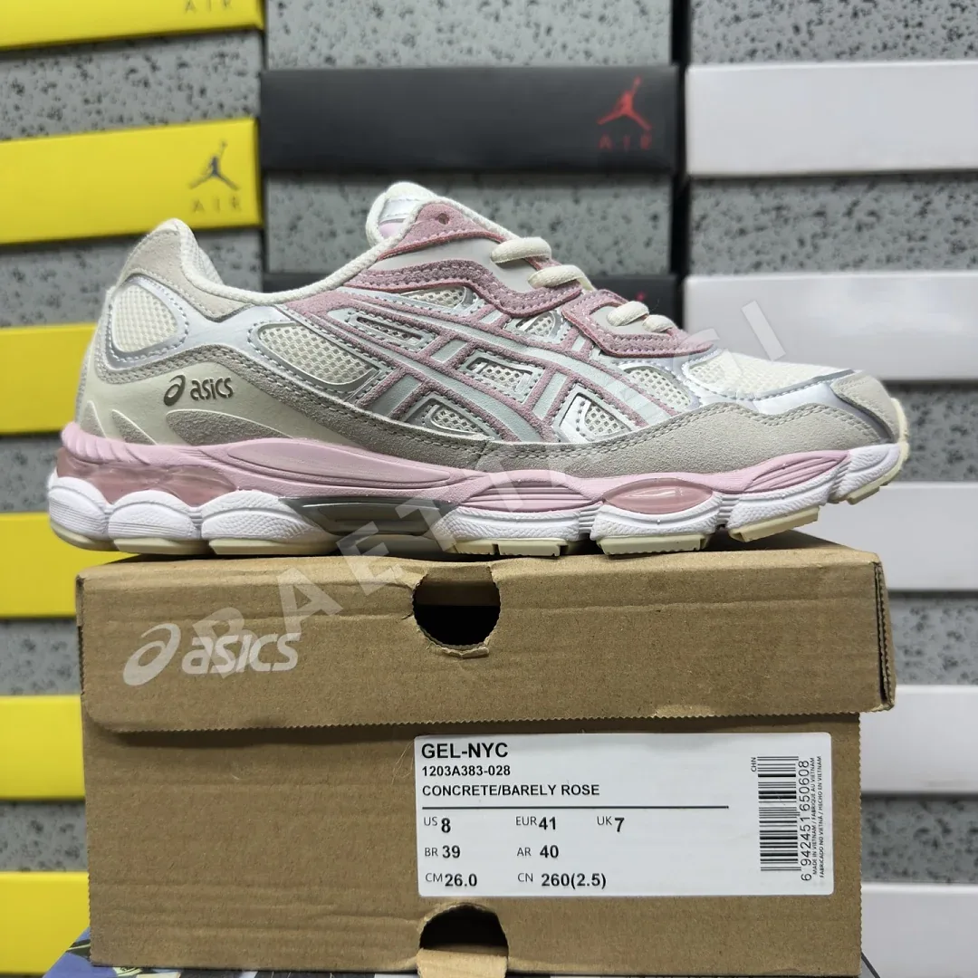 아식스 [M] 젤 NYC 1203A383-028 200511 Asics Gel-NYC Concrete Barely Rose