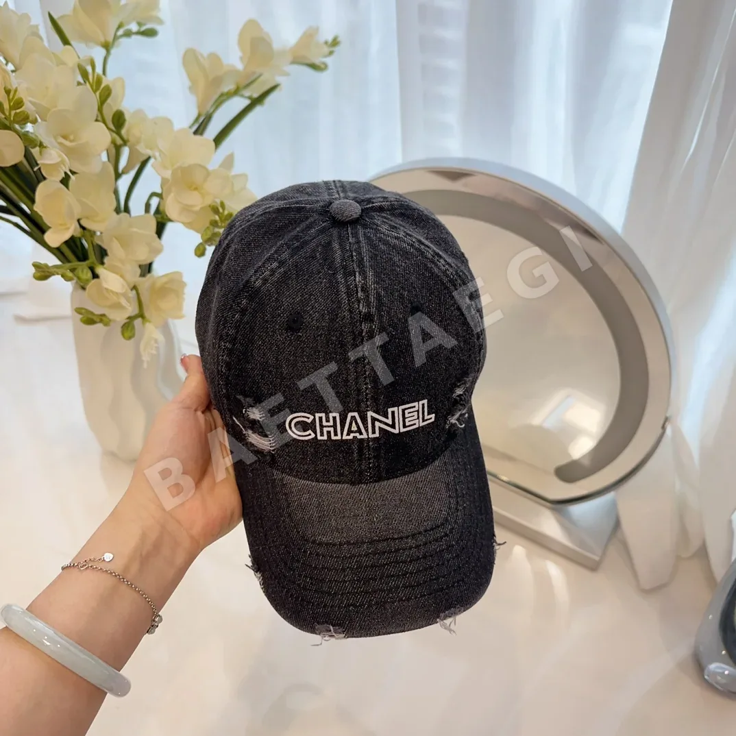 샤넬 데님 베이스볼 모자 상세 이미지 7