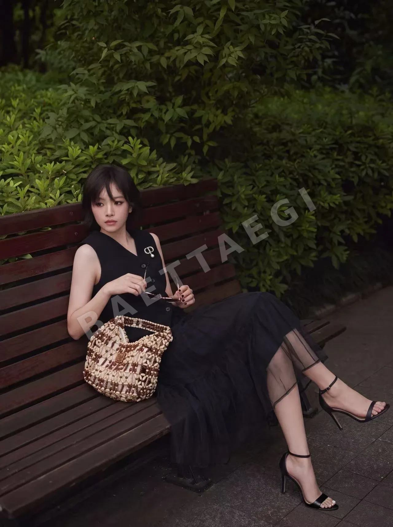 디올 여성 린넨 베스트 세트 상세 이미지 2