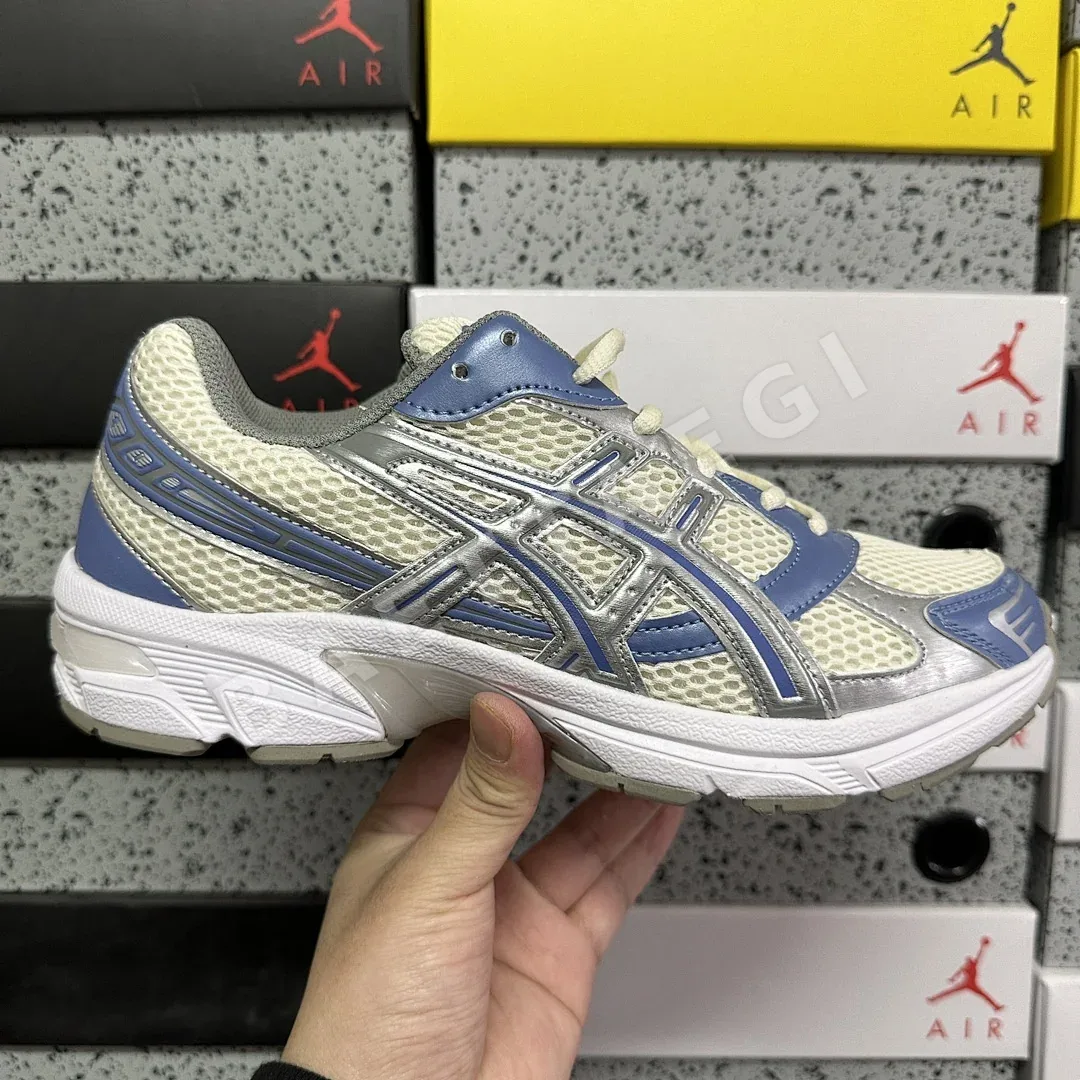 아식스 [KO] 젤 1130 1203A609-101 200314 Asics Gel-1130 Cream Blueberry 상세 이미지 5