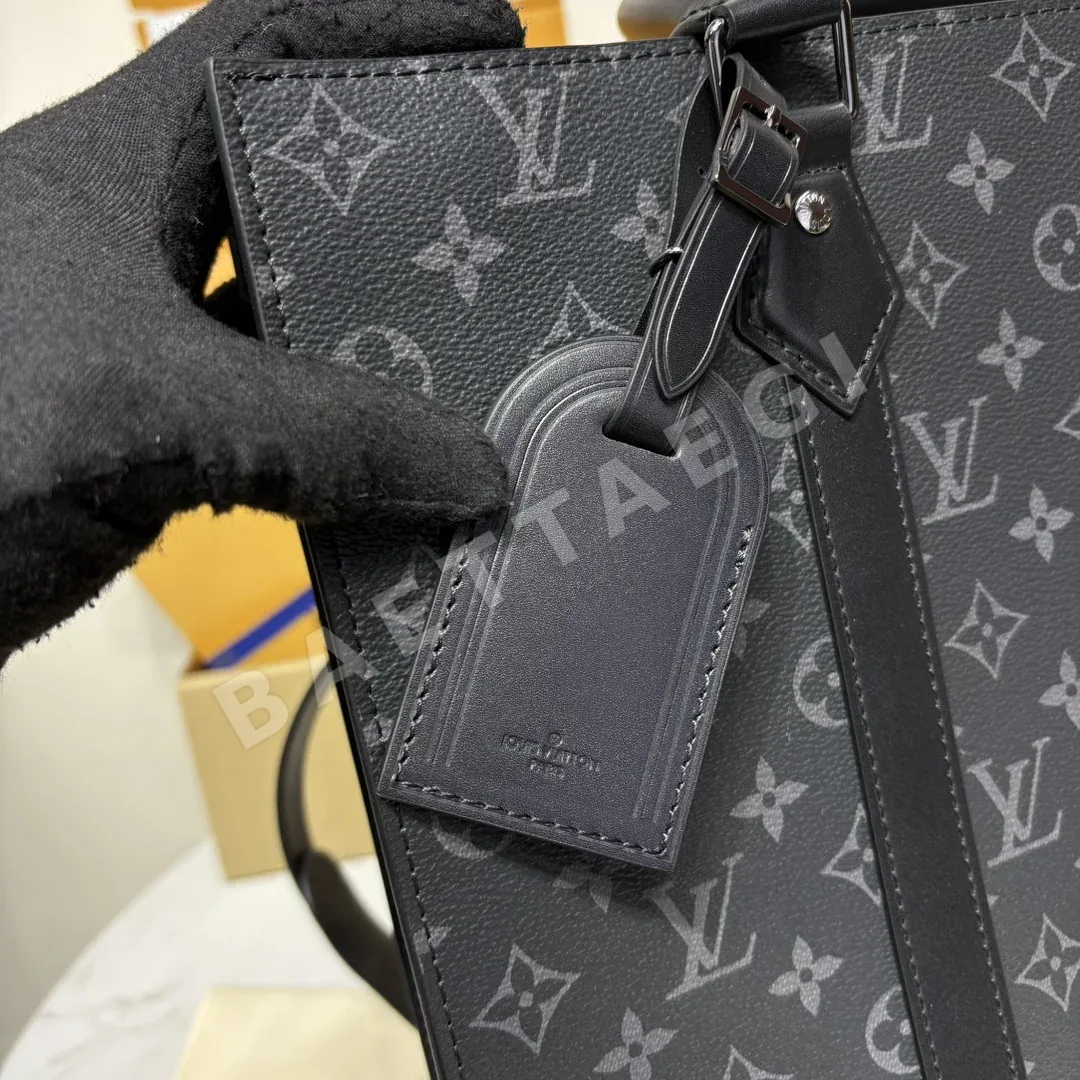 루이비통 SAC PLAT 모노그램 에클립스 캔버스 핸드백 M46452 상세 이미지 5