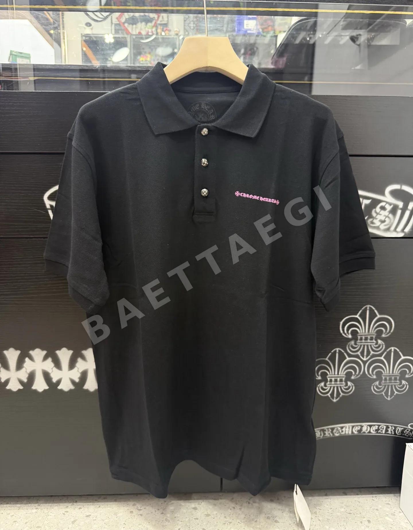 크롬하츠 매티보이 프린트 남성 반팔 티셔츠 83165