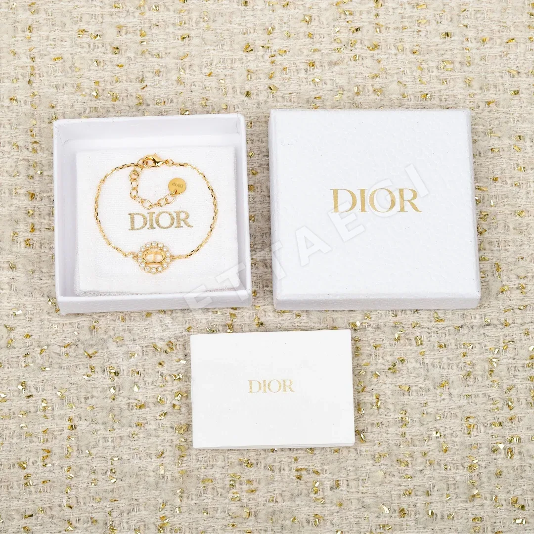 디올 라운드 CD 진주 팔찌 60904
