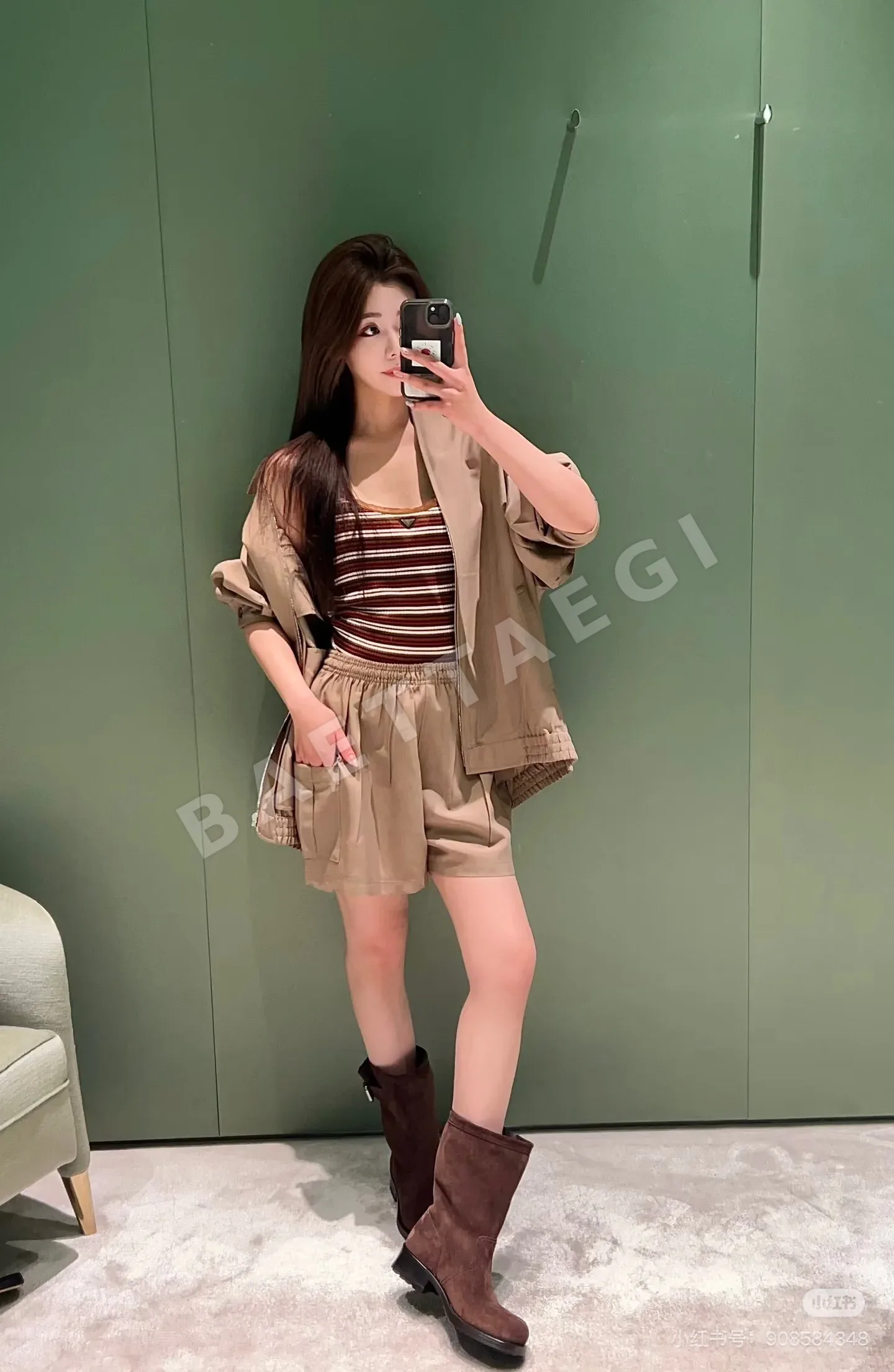 프라다 여성 반팔 티셔츠 상세 이미지 7