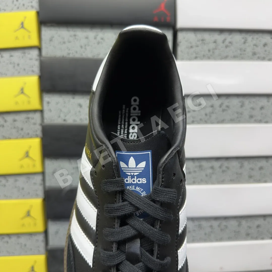 아디다스 [GOD] 삼바 OG B75807 200652 Adidas Samba OG Black White Gum 상세 이미지 4