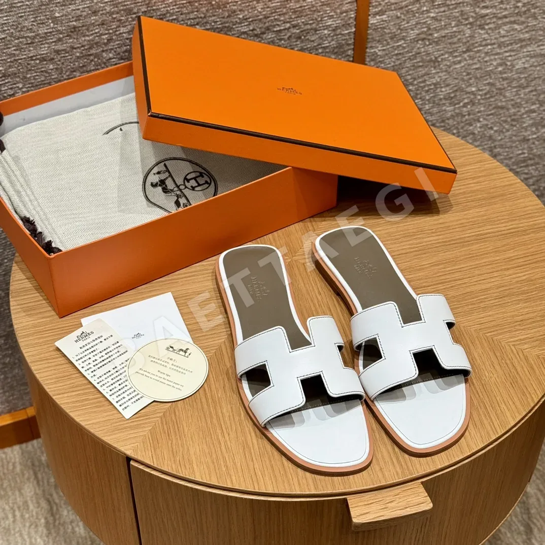 에르메스 181 오란 슬리퍼 퓨어 화이트 8523 상세 이미지 8