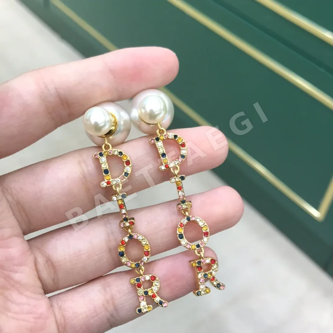 디올 리비에라 진주 귀걸이 상세 이미지 5