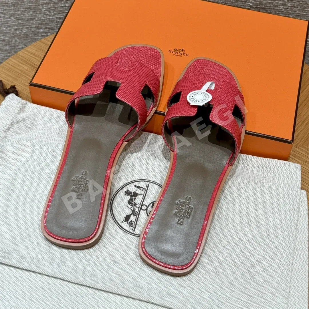 에르메스 오란 도마뱀 가죽 샌들 상세 이미지 6