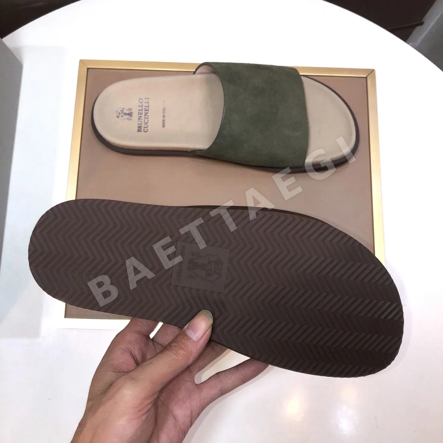 브루넬로쿠치넬리 여름 메시 슬리퍼 상세 이미지 7