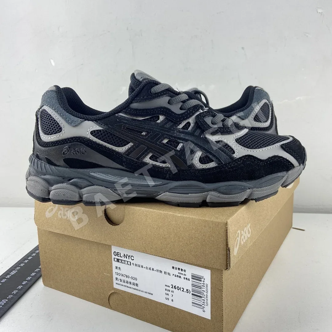 아식스 [HP] 젤 NYC 1201A789-020 200212 Asics Gel-NYC Graphite Grey Black 상세 이미지 2