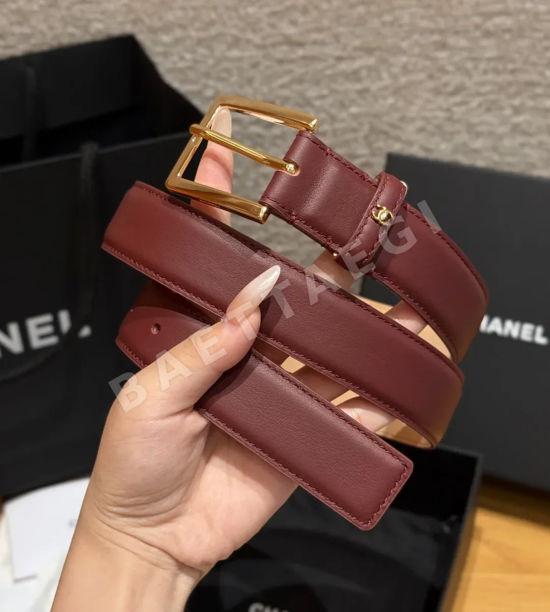 샤넬 레더 30mm 벨트 상세 이미지 2