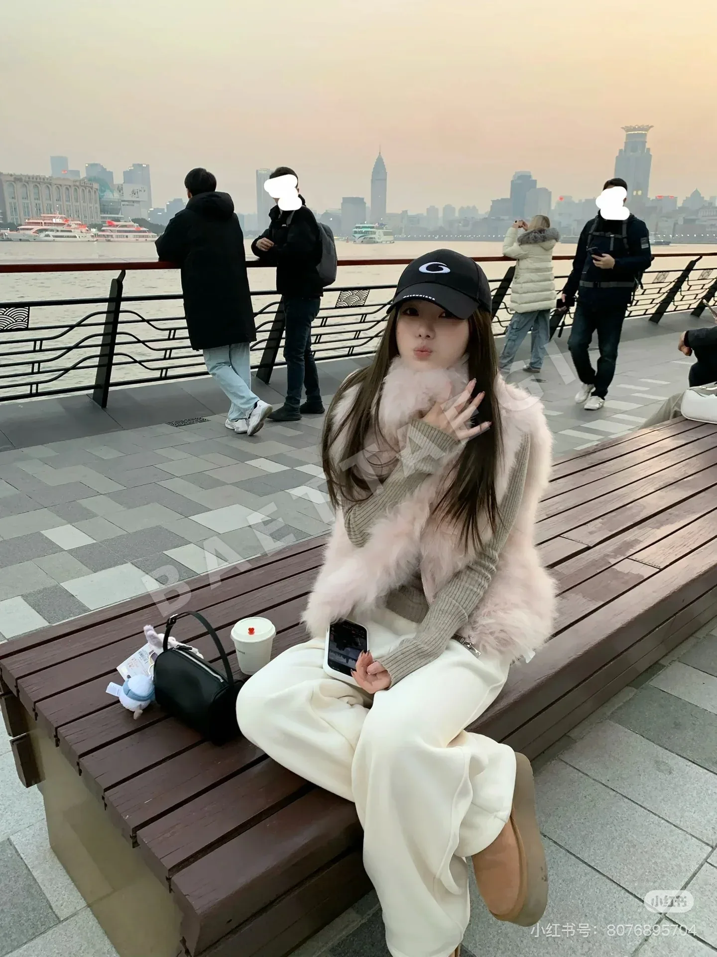 발렌시아가 자수 야구모자 상세 이미지 7