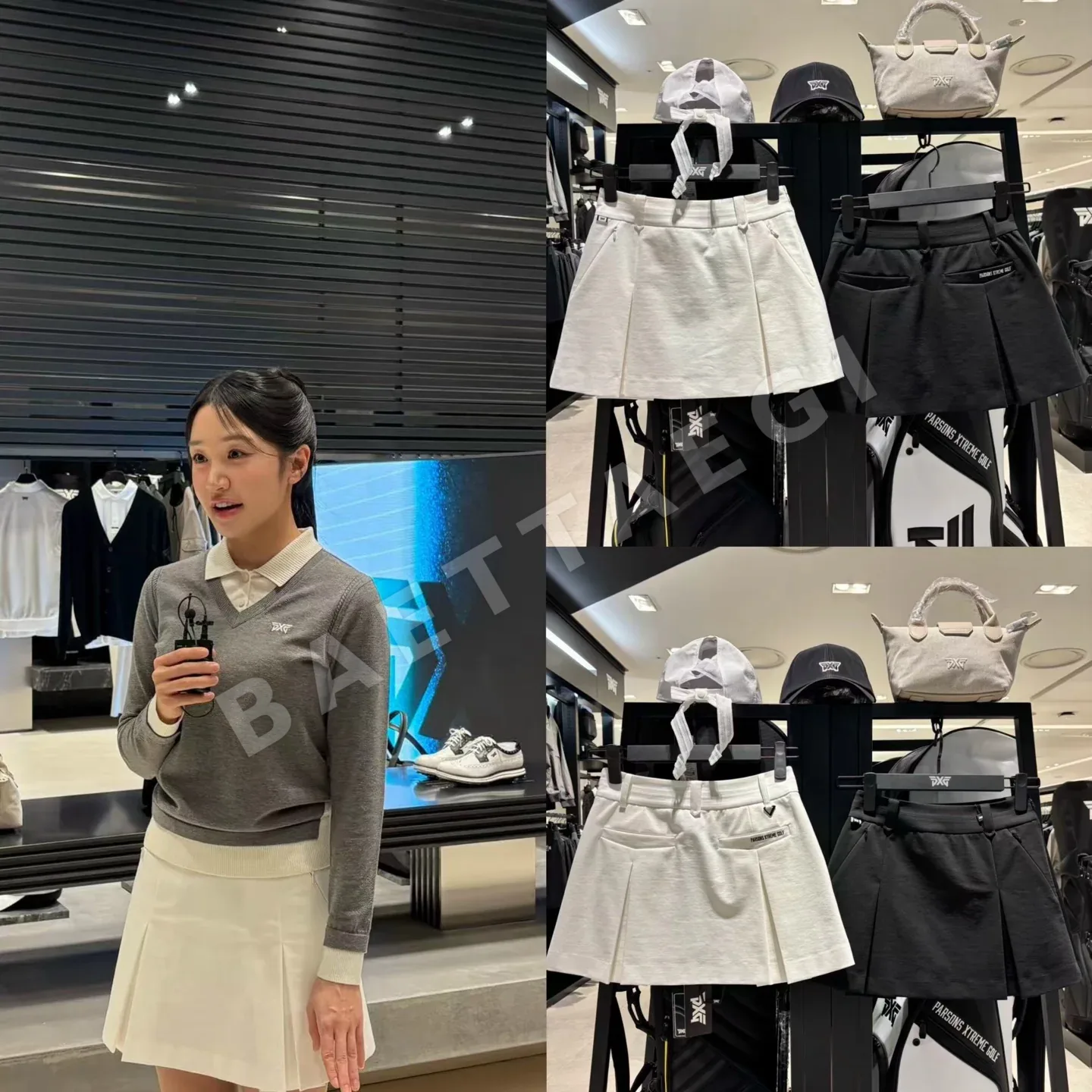 PXG 여성 A라인 골프 웨어 상세 이미지 1