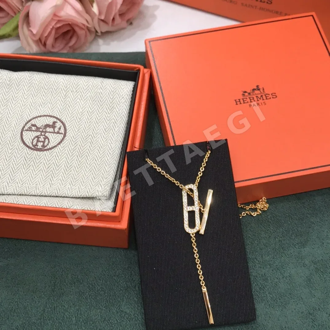 에르메스 OT 버클 다이아몬드 목걸이 상세 이미지 7