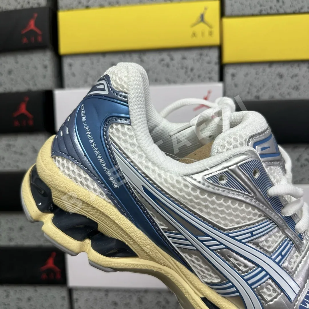 아식스 [LZ] 젤 카야노 14 1203A537-102 200570 Asics Gel-Kayano 14 Cream Metallic Blue 상세 이미지 7