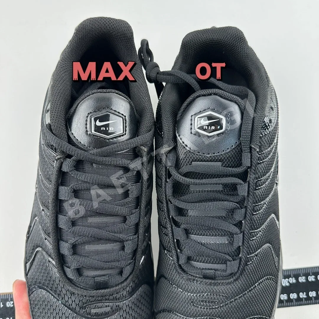 나이키 [DF] 에어 맥스 플러스 604133-050 201063 Nike Air Max Plus Triple Black 상세 이미지 12
