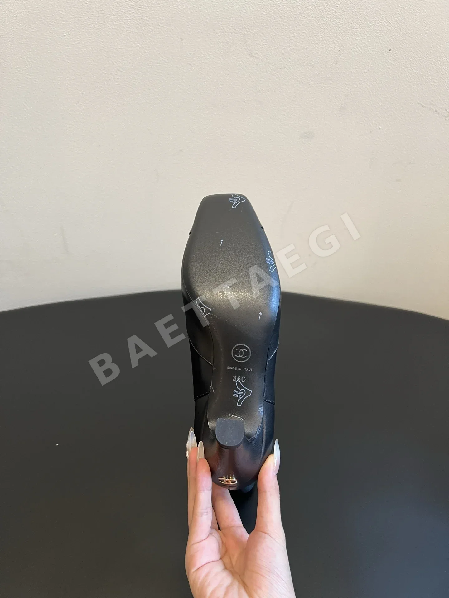 샤넬 부츠 스퀘어 토 상세 이미지 5