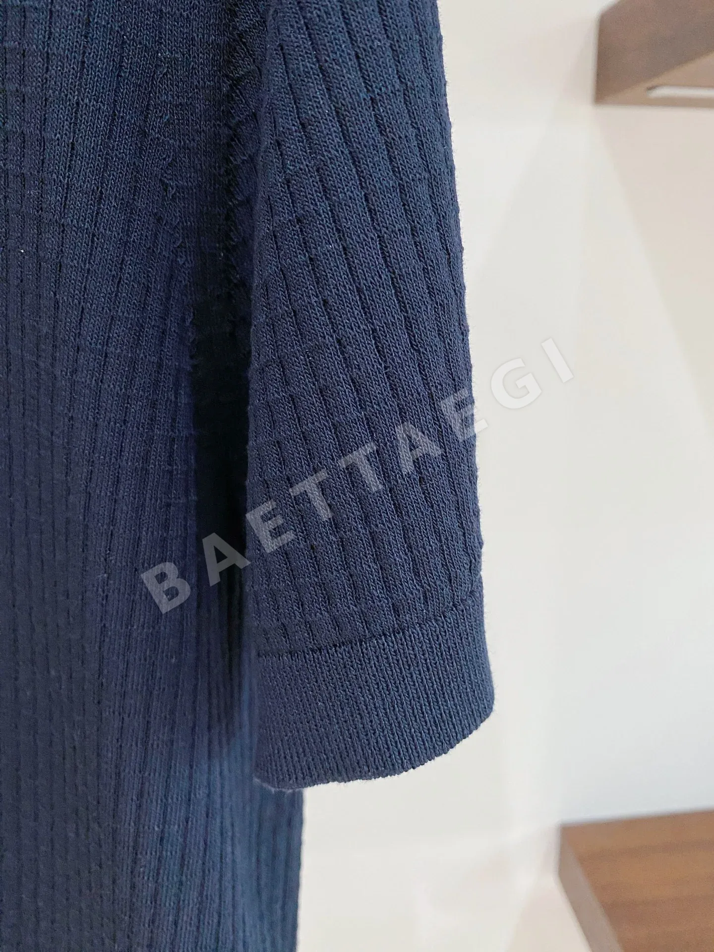 로로피아나 아세테이트 텐셀 린넨 혼방 남성 반팔 상세 이미지 7