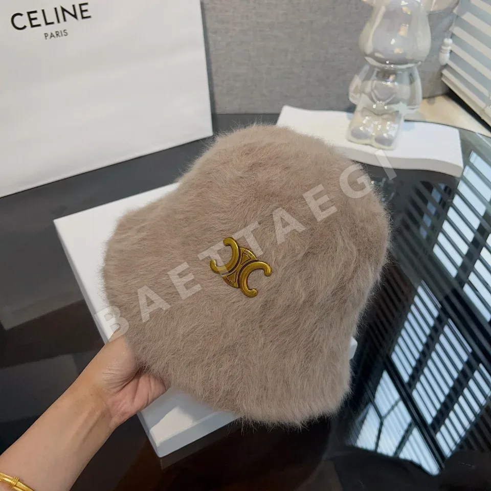 셀린느 토끼 모피 어부 모자 상세 이미지 7