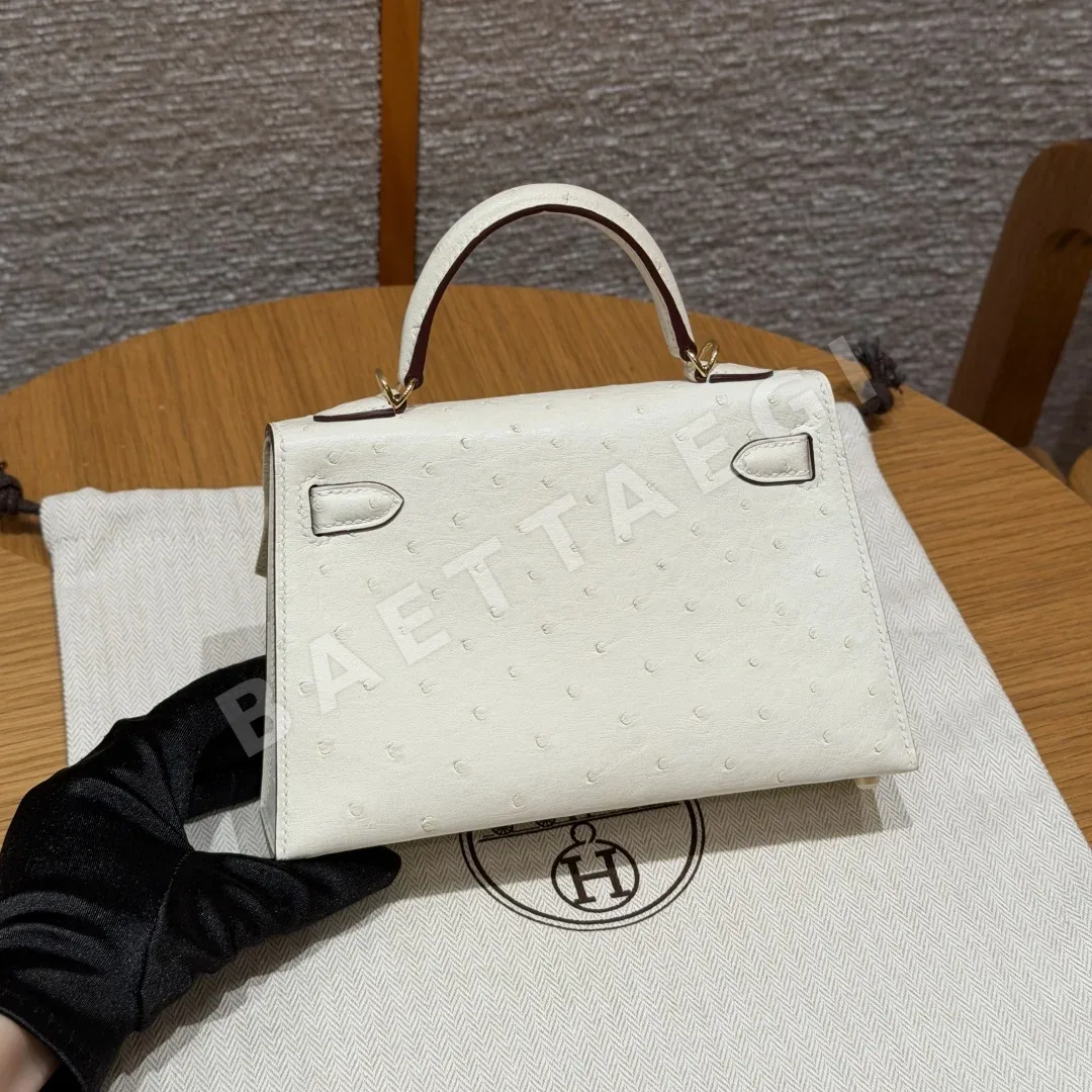 에르메스 켈리 미니 오스트리치 가방 상세 이미지 2