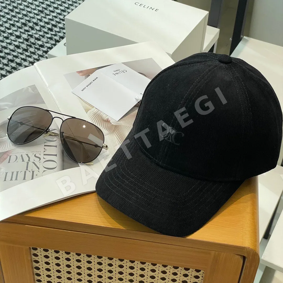 셀린느 개선문 자수 코듀로이 베이스볼캡 상세 이미지 3