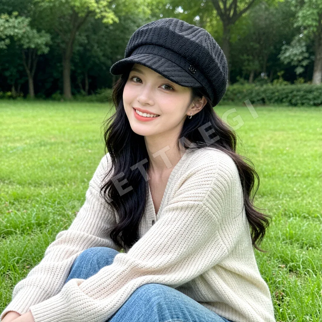 샤넬 밀리터리 캡 185740
