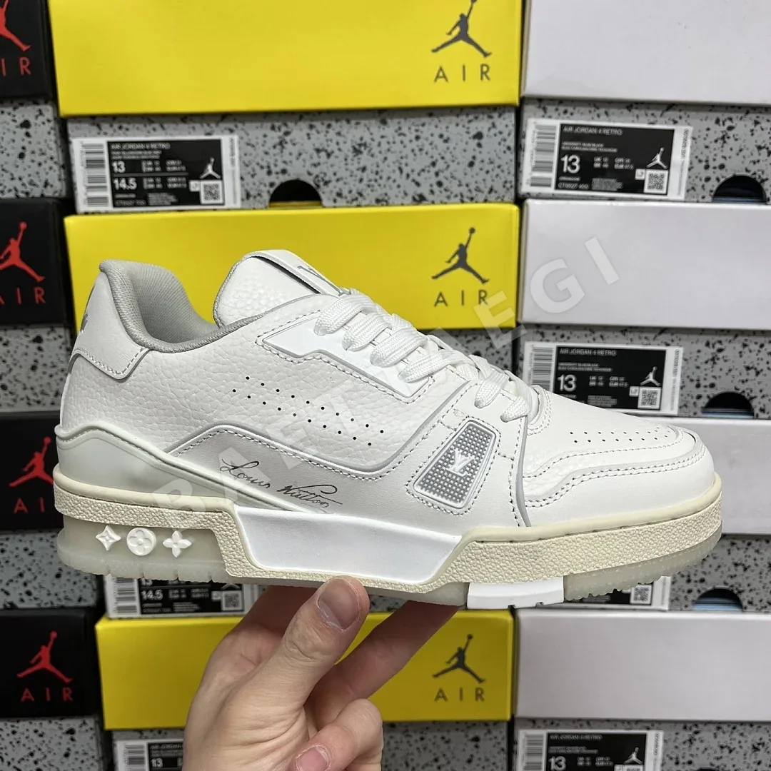 루이비통 [D1] V2 03 화이트 그레이 205842 Louis Vuitton V2-03 상세 이미지 5