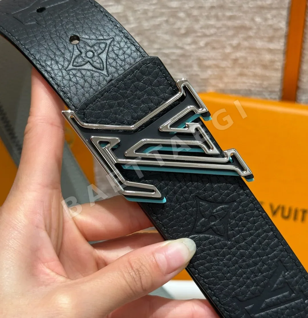 루이비통 JD350 이니셜 40mm 리버시블 소가죽 벨트 상세 이미지 4