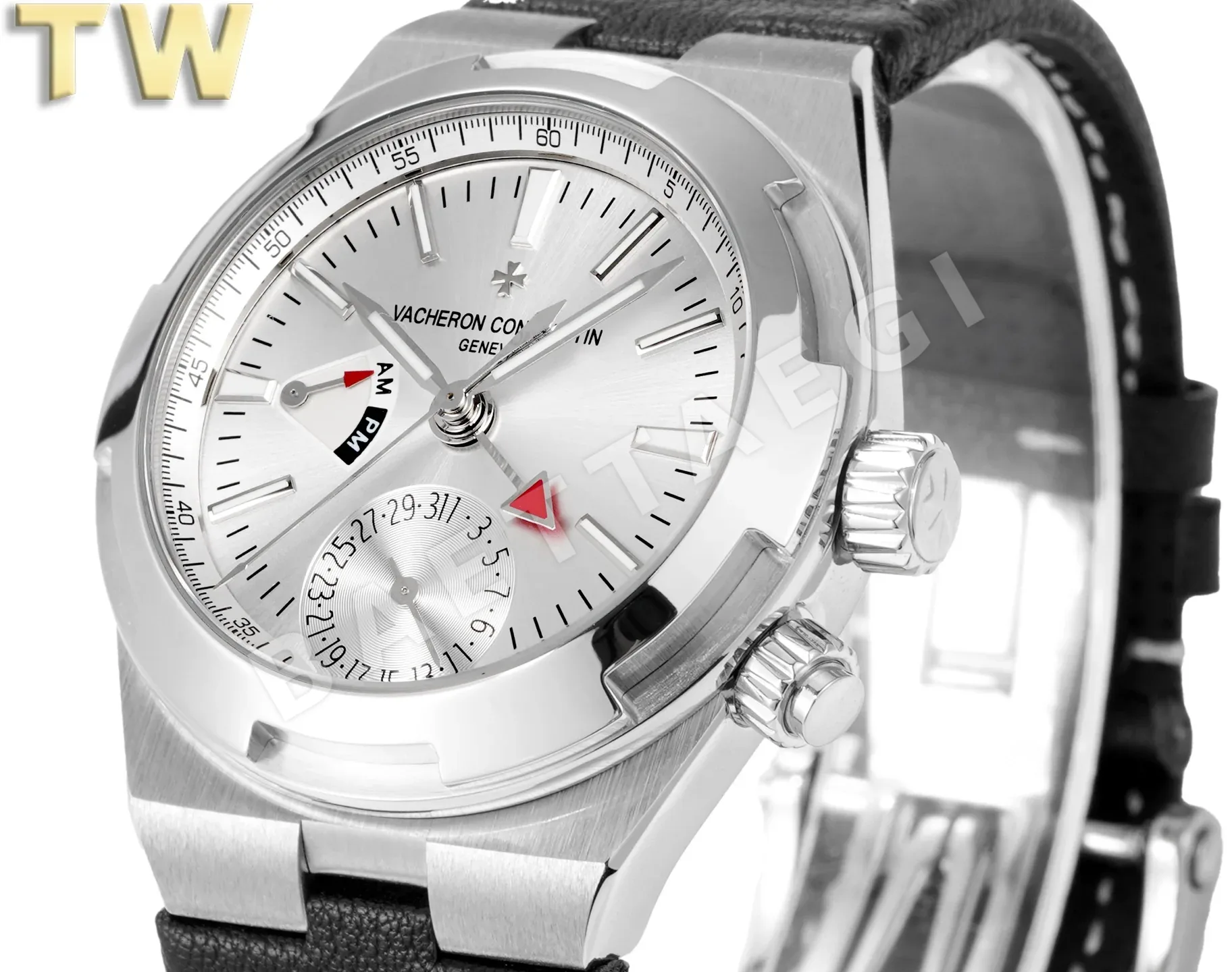 바쉐론콘스탄틴 바쉐론 콘스탄틴 오버시즈 스틸 자동 5110 DT 레플리카 43630 Vacheron Constantin 상세 이미지 5