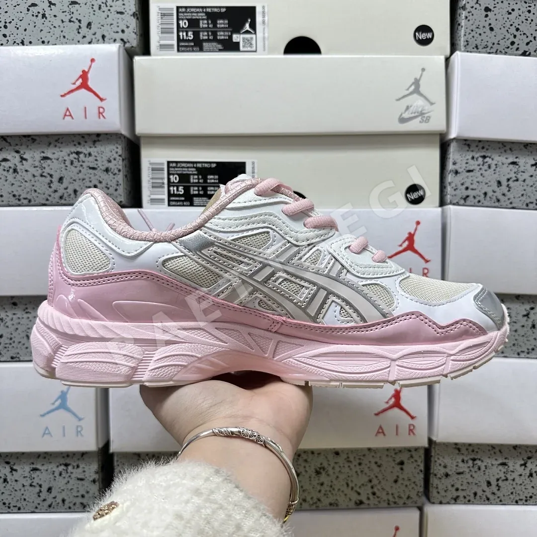 아식스 [WZ] 젤 NYC 1203A571-100 200392 Asics Gel-NYC Kicki Yang Zhang Pink Cream 상세 이미지 5