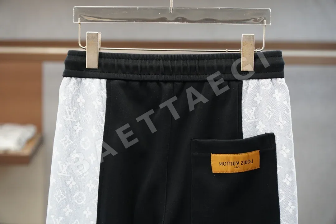 루이비통 남성 면 스판덱스 캐주얼 바지 상세 이미지 7