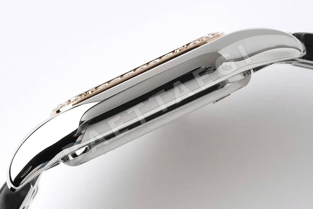 까르띠에 팬더 드 스퀘어 스틸 시계 상세 이미지 6