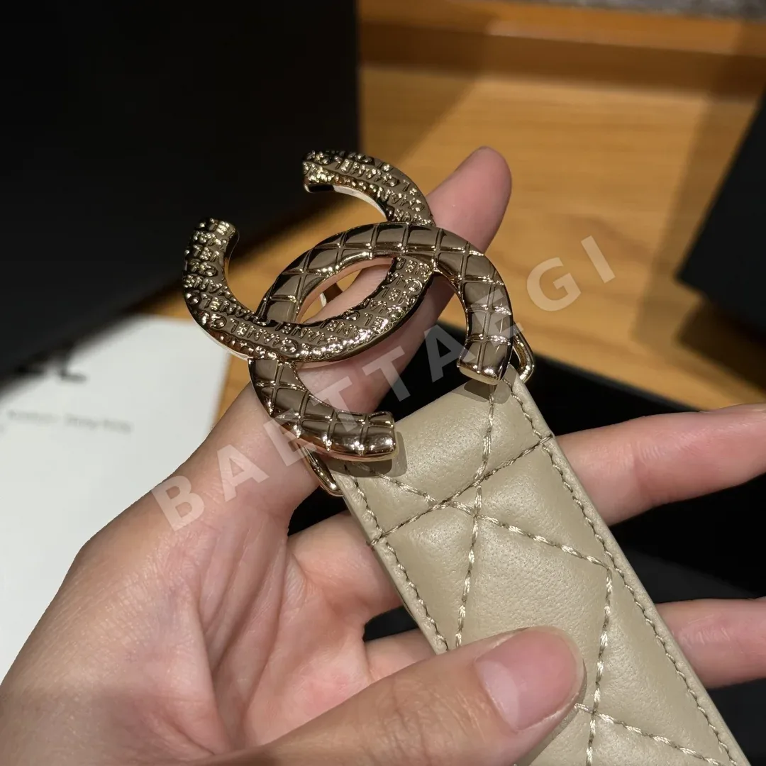 샤넬 램스킨 더블 C 메탈 벨트 상세 이미지 6