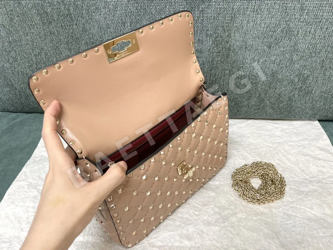 발렌티노 0123 램스킨 핸드백 레플리카 상세 이미지 8