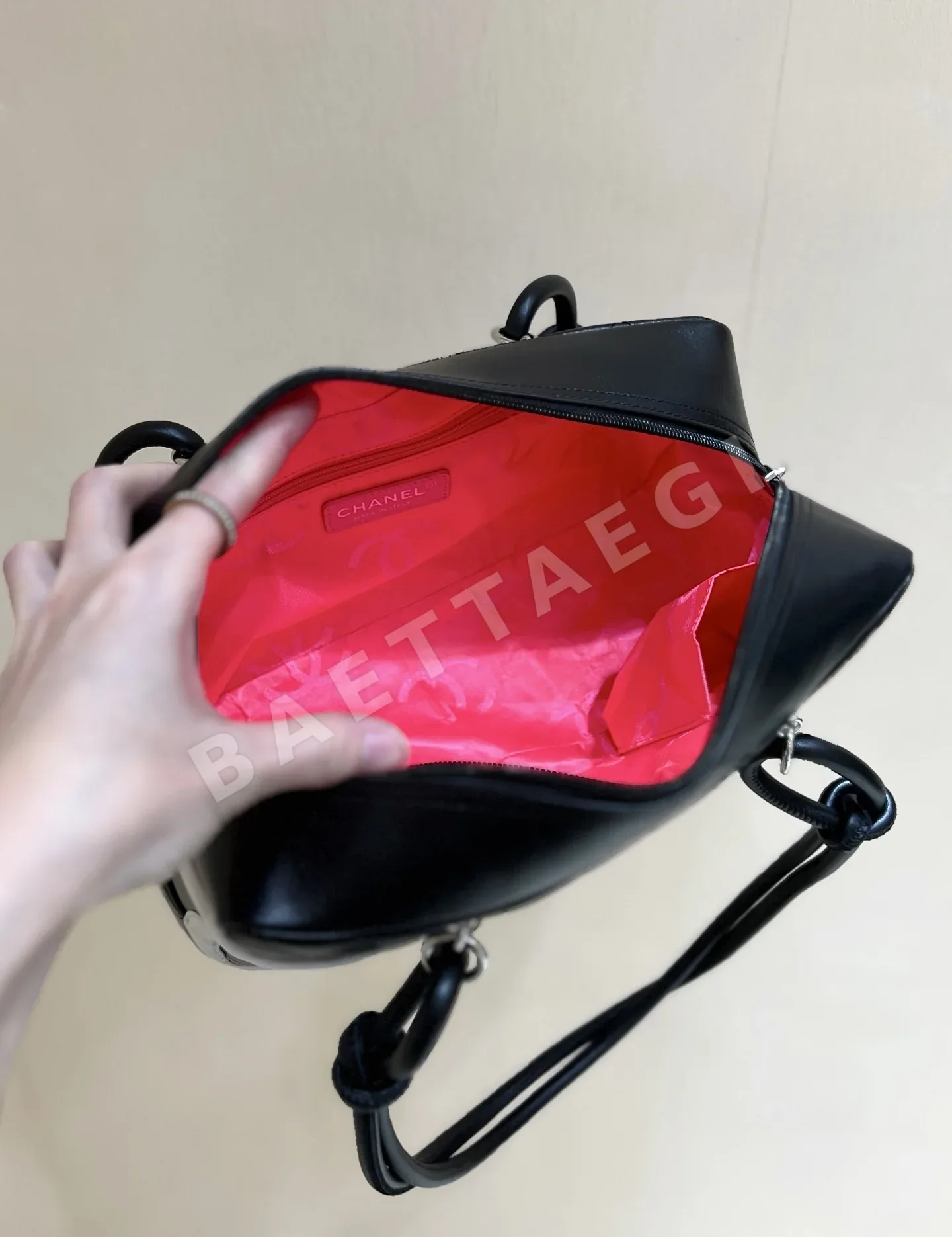 샤넬 클래식 빈티지 캄봉 대형 쿠션 가방 상세 이미지 7