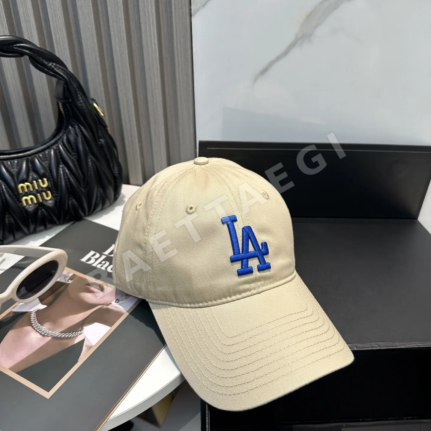 MLB 뉴욕 양키스 3D 글자 자수 커플 모자 상세 이미지 7