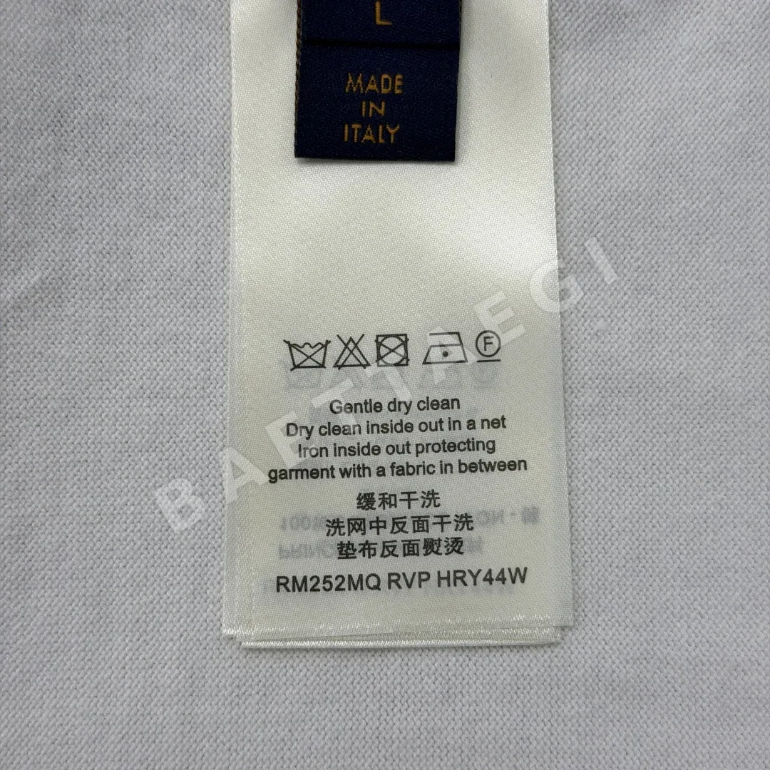 루이비통 코튼 라운드넥 반팔 티셔츠 남성 상세 이미지 9