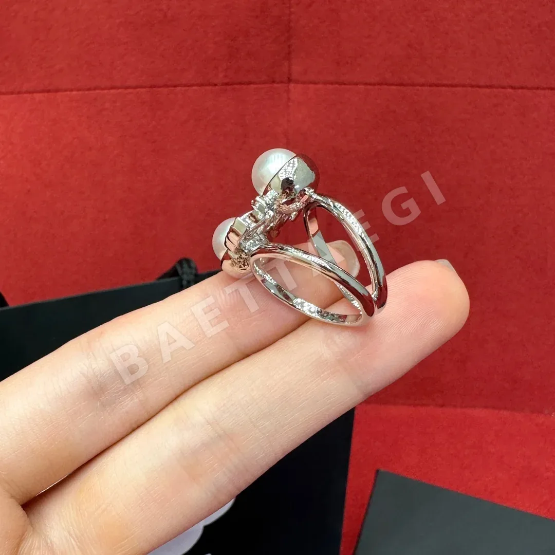 샤넬 더블 C 더블펄 스퀘어 귀걸이 상세 이미지 5