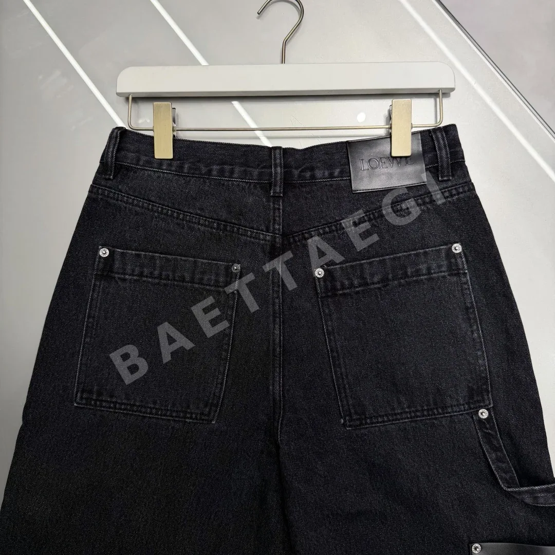 로에베 워시드 데님 레귤러핏 남성 바지 상세 이미지 6