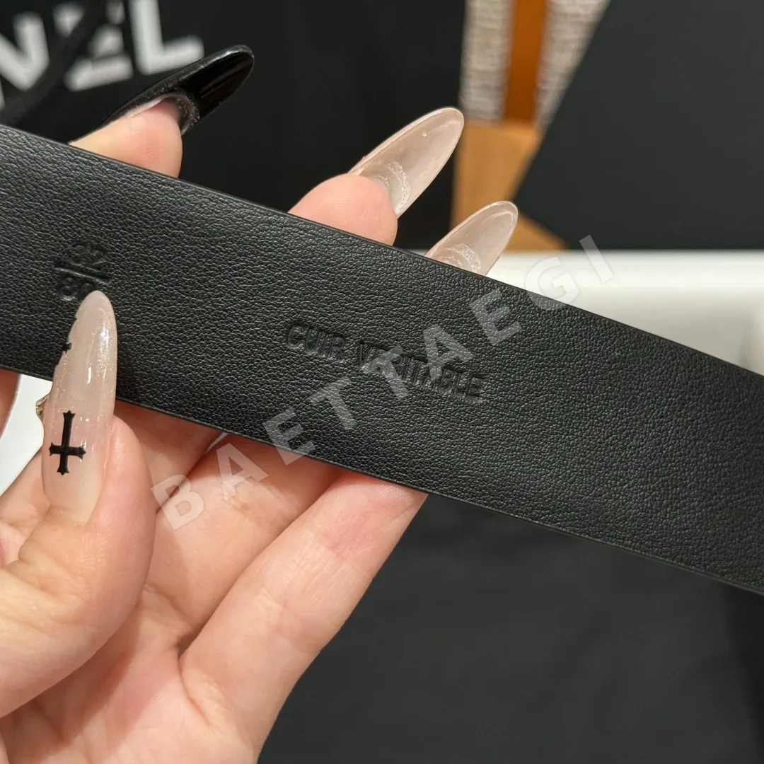샤넬 클래식 더블 C 메탈 버클 벨트 상세 이미지 9