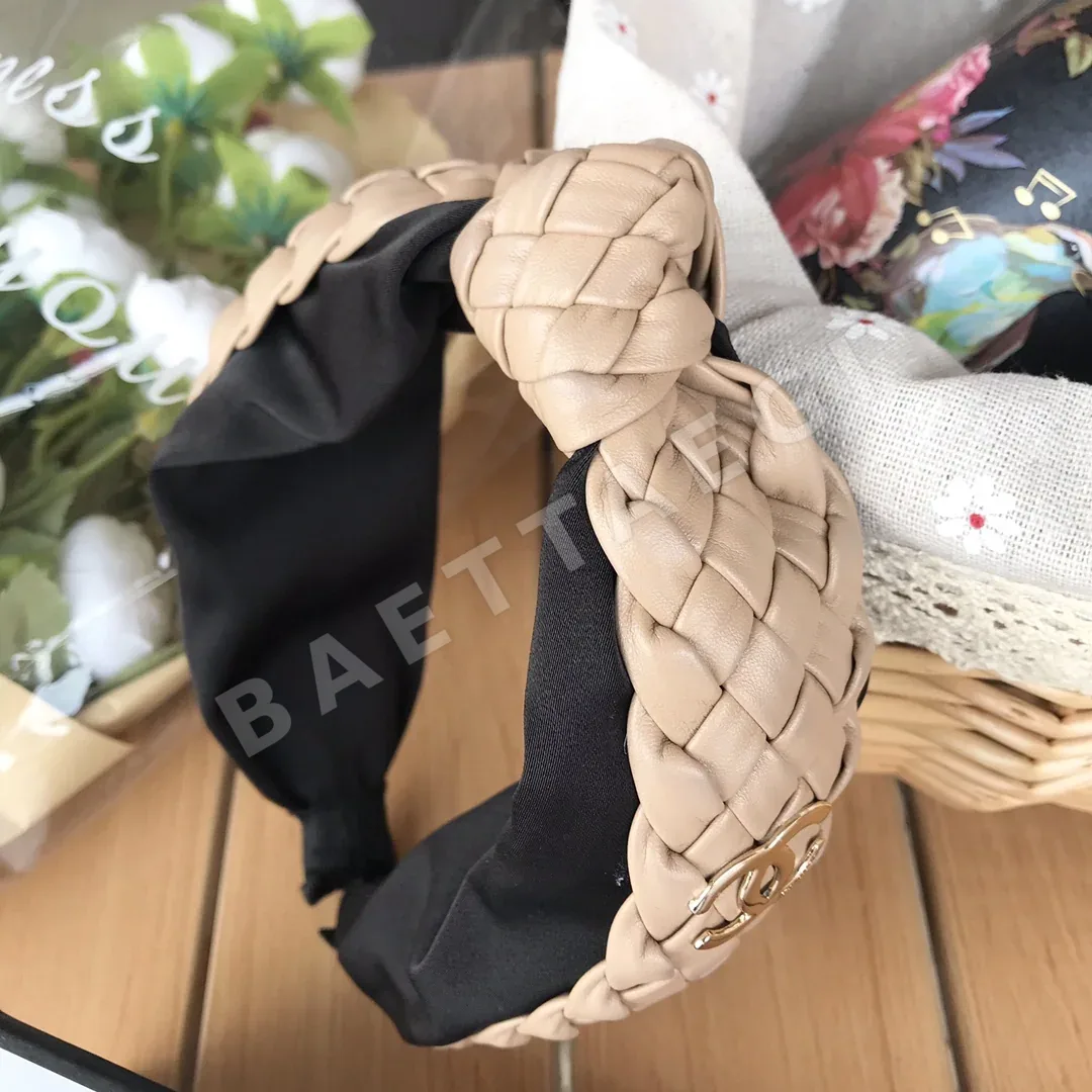 샤넬 가죽 케이블 헤드밴드 헤어악세사리 상세 이미지 7