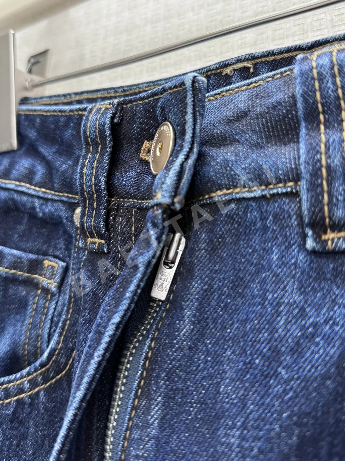 브루넬로쿠치넬리 레트로 워시 데님 스트레이트 바지 상세 이미지 5