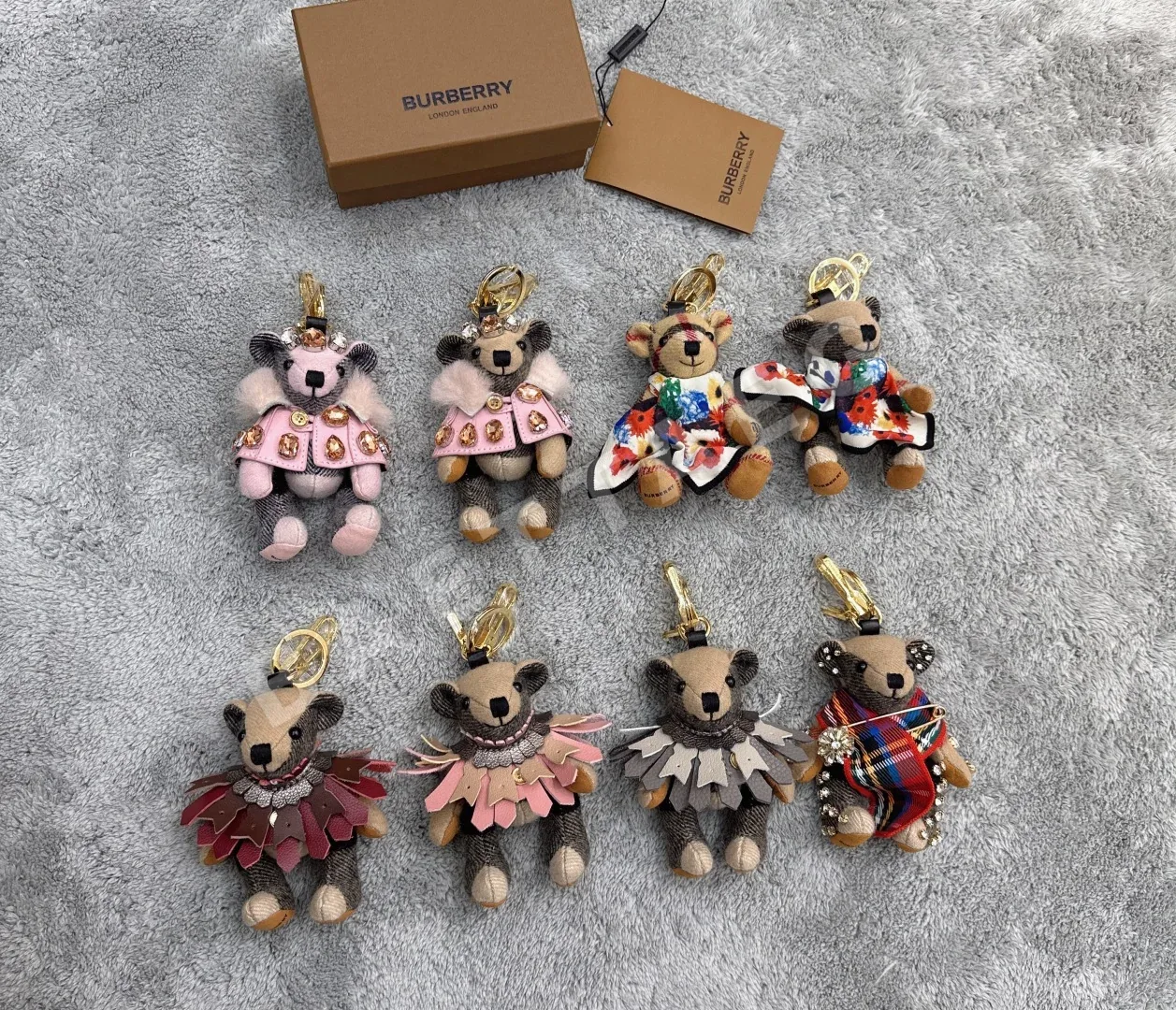버버리 곰 인형 키링 상세 이미지 5