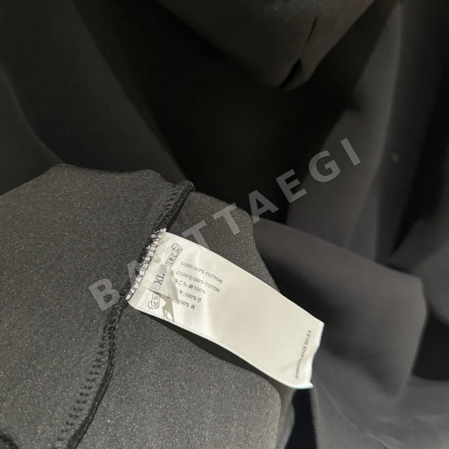 크롬하츠 크로스 스티치 패널 남성 후드 상세 이미지 8