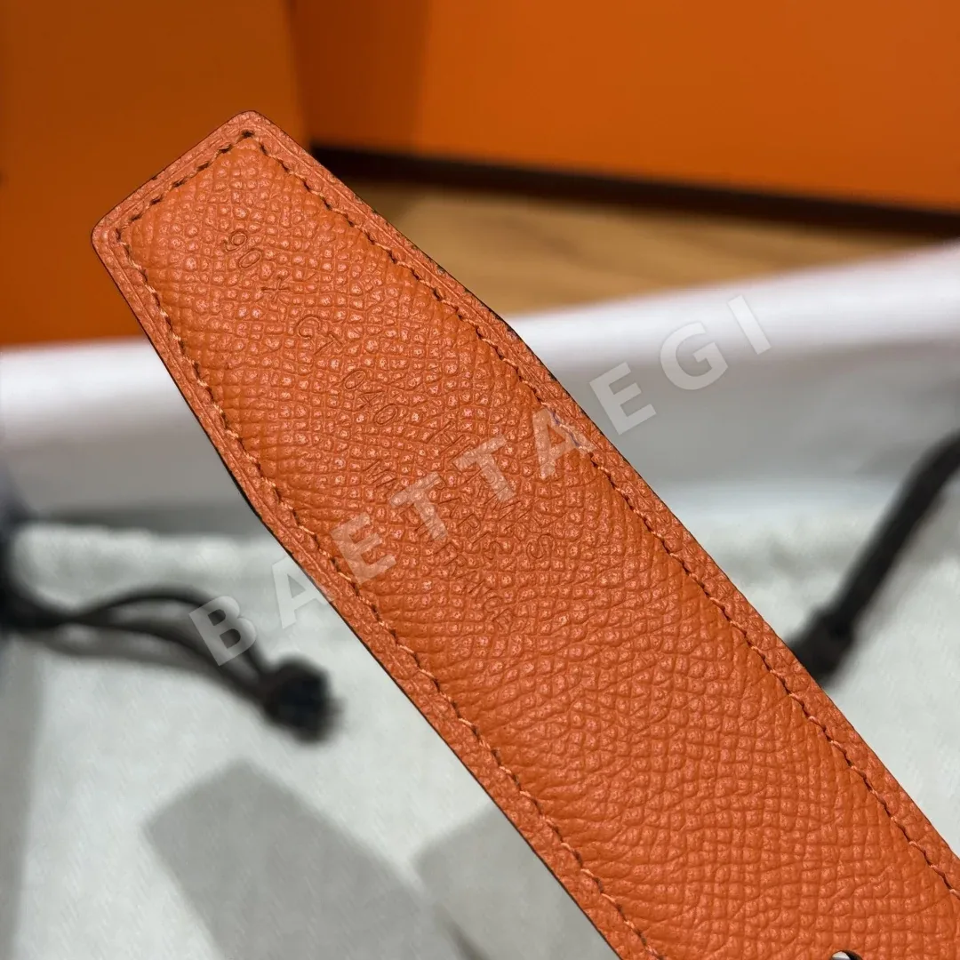 에르메스 조키 메탈 버클 양면 벨트 상세 이미지 8