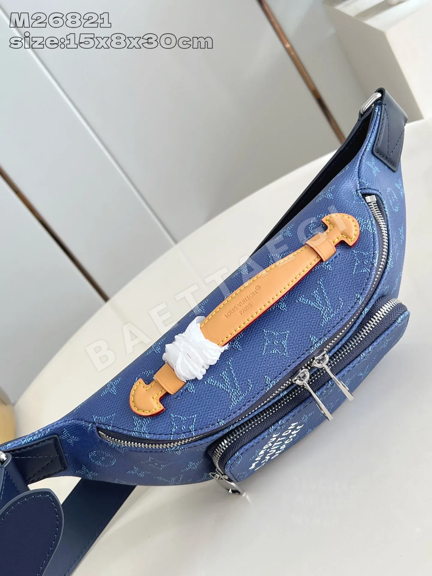 루이비통 모노그램 블루 숄더백 M26821 상세 이미지 7