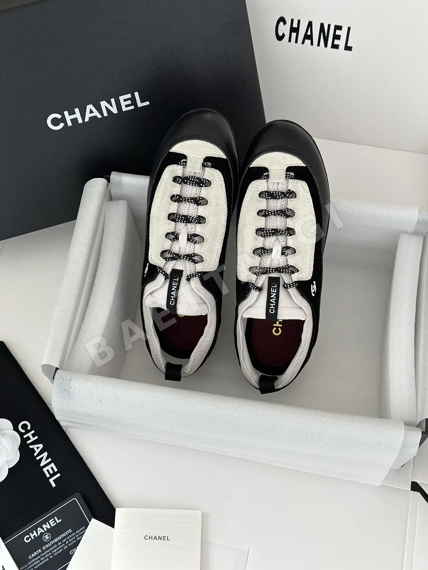 샤넬 스웨이드 캐주얼 트레이닝 슈즈 신발 상세 이미지 10