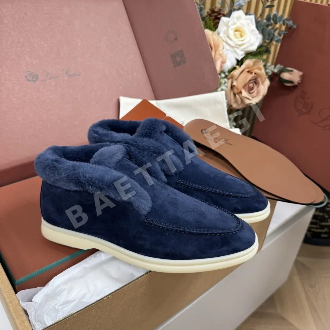 로로피아나 오픈 워크 퍼 161237